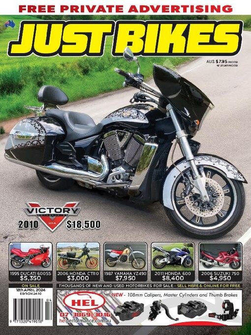 Title details for Just Bikes by JUST AUTO Classifieds Pty Ltd - Available